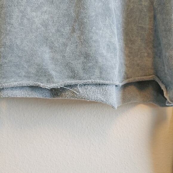 Pink Floyd The Dark Side of the Moon Cropped Hoodie Sweatshirt Sz L - Picture 4 of 11